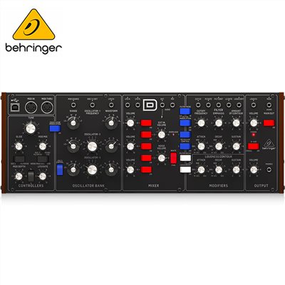 BEHRINGER MODEL D 經典類比合成器/傳奇真實模擬混合器/原廠公司貨