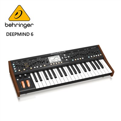 BEHRINGER DEEPMIND6 模擬6音和弦類比合成器 (具有6種真實的模擬語音)