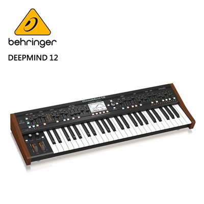 BEHRINGER DEEPMIND12 模擬12音和弦類比合成器 (具有12種真實的模擬語音)