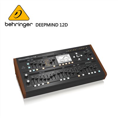 BEHRINGER DEEPMIND 12D 桌面和弦類比合成器 (具有12種真實的模擬語音)