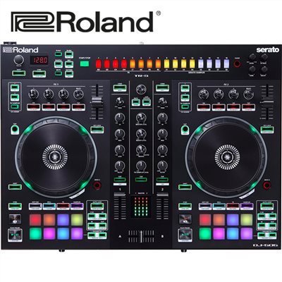 Roland DJ-505 專業/數位混音DJ控制器/職業級Serato DJ/輕巧便攜/原廠公司貨
