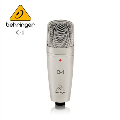 BEHRINGER C-1 錄音室電容麥克風 -心形拾音模式/原廠公司貨