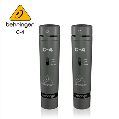  BEHRINGER C-4錄音室電容麥克風 -2支心形電容式麥克風/原廠公司貨    禁止販賣商品相關規定