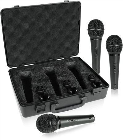 BEHRINGER XM1800S 動圈式麥克風-三支套裝組/原廠公司貨