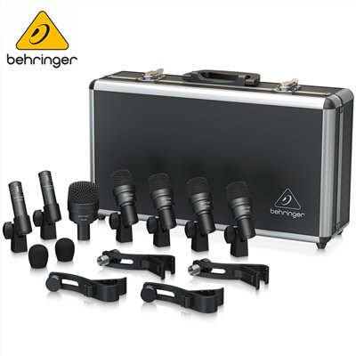 BEHRINGER BC1200 錄音介面/動圈式麥克風/專業7組套鼓話筒套裝/原廠公司貨