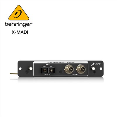 BEHRINGER X-MADI 擴充卡-適用於X32/原廠公司貨