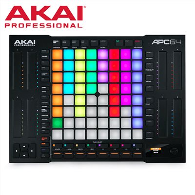 AKAI  APC64 旗艦級主控鍵盤-USB MIDI控制器/全新ABLETON LIVE及獨立SEQUENCER/原廠公司貨