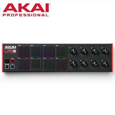 AKAI LPD8 MK2 打擊墊/手指鼓控制器-USB MIDI鼓墊-原廠公司貨
