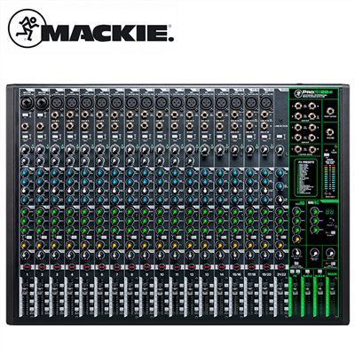 Mackie ProFX22v3 專業類比混音機-GigFX效果引擎/原廠公司貨
