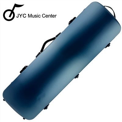 JYC Music 嚴選JV-6001磨砂系列小提琴四方盒-磨砂藏青/具備軟墊懸掛系統/具備溼度計/原廠公司貨