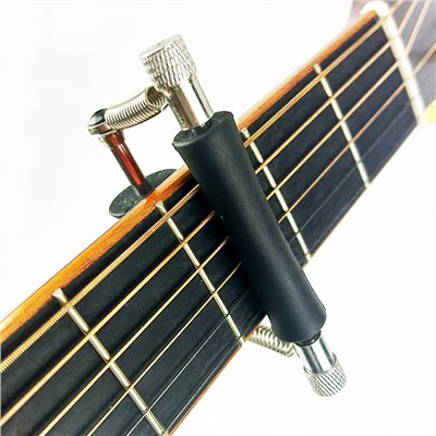 JYC Music嚴選GMC-80滾輪式木吉他移調夾-具備高韌性彈簧設計/滾輪式快速移調/加贈吉他彈片x10