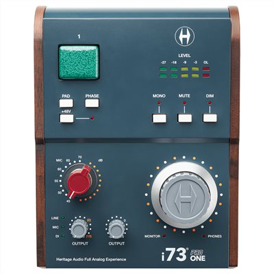 Heritage Audio i73 Pro One USB-C Interface 錄音介面/監聽混音器
