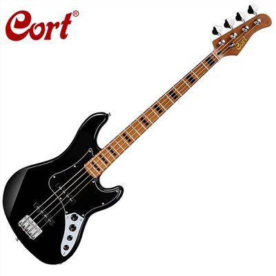 CORT GB64JJ 新款復古現代版貝斯吉他/GB系列-Black時尚黑色/原廠公司貨