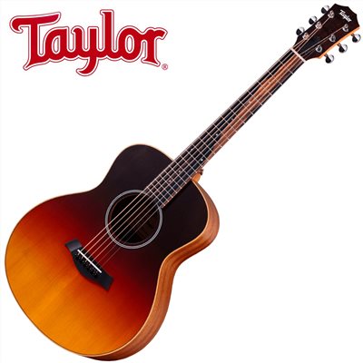 Taylor GS Mini-e Special Edition新款系列Sunset Fade夕陽漸層/Sitka雲杉面板電木吉他-搭載ES-B拾音器/附原廠琴袋/原廠公司貨