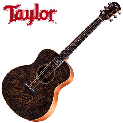 Taylor GS Mini-e Special Edition新款系列Paisley Burst佩斯利花紋/Sitka雲杉面板電木吉他-搭載ES-B拾音器/附原廠琴袋/原廠公司貨