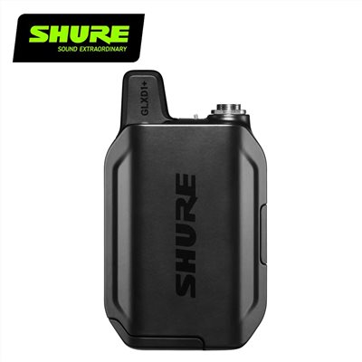 SHURE GLXD1+ 雙頻專業數位無線系統-腰掛發射器/符合人體工學設計-原廠公司貨