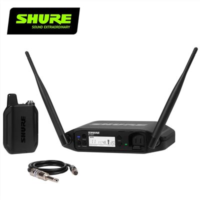 SHURE GLXD14+ 數位無線腰包系統-現場演出和錄音均適用-原廠公司貨
