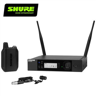 SHURE GLXD14R+/85 配備WL185領夾式數位無線機架系統-採訪/演講/收音均適用-原廠公司貨