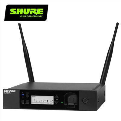SHURE GLXD4R+ 數位無線雙頻半機架接收器/原廠公司貨