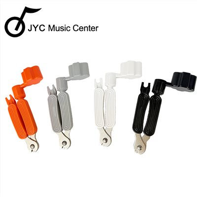 JYC Music嚴選M10新款 三合一轉弦器-拔弦釘/剪弦/轉弦三合一功能/四色任選/加贈吉他彈片x5