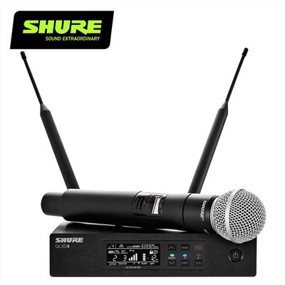 SHURE QLXD24/SM58  配備手持式麥克風/專業數位無線系統/原廠公司貨