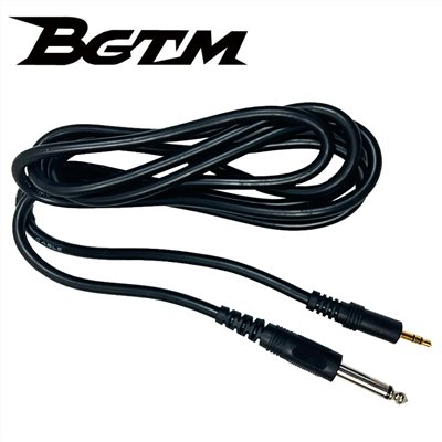 BGTM嚴選KA-02音源線-6.3轉3.5立體聲/2米長/PA音響專用