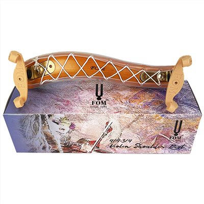 嚴選FOM小提琴木質肩墊4/4-3/4-加贈擦琴布/加贈松香x1/原廠公司貨