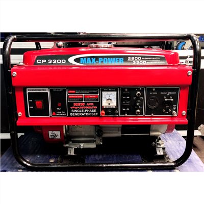 器材出租-三日專案3300W小型發電機出租(非販售)-110V 限加92無鉛/重量約45公斤/三日$2500/72h/長期配合另洽