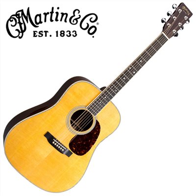 最新款Martin D-35 嚴選錫特卡雲杉單板 東印度紅木背側面板吉他 - 附琴盒/原廠公司貨 -複製