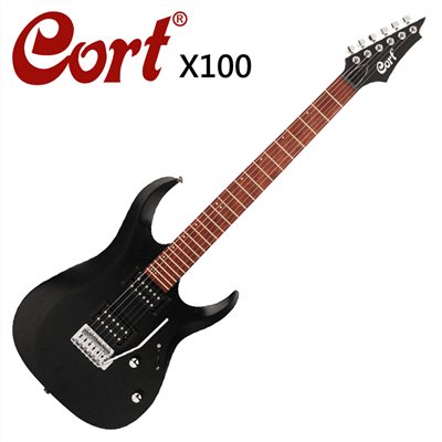 CORT嚴選X100-OPBK 嚴選電吉他-質感黑
