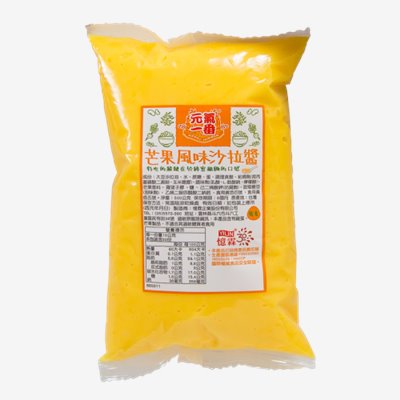 憶霖芒果沙拉醬500克/包，果香濃郁，開胃首選！台南高雄屏東快速配送