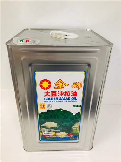 金牌大豆沙拉油18L，純粹大豆油質 × 餐飲烹調最佳選擇，採用優質大豆精製而成，油質清澈、無異味，台南高雄屏東快速配送，台南高雄屏東快速配送