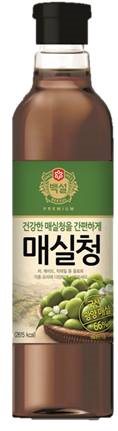 CJ梅子醬1.025公斤,9入/箱，想做梅子飲或沙拉醬業者推薦 1 kg 大瓶裝，經濟實惠，韓式酸甜果香 × 涼拌沾醬 × 燒烤靈魂搭配，台南高雄屏東快速配送