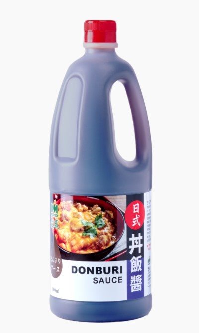 穀盛日式丼飯醬1.8L/瓶，使用在親子蓋飯、豬排蓋飯、牛丼等蓋飯，台南高雄屏東快速配送
