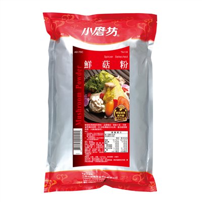 小磨坊鮮菇粉1Kg/包，天然香菇風味濃郁，高雄台南屏東快速配送