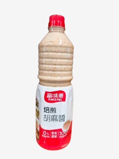 富味鄉焙煎胡麻醬，濃郁芝麻香氣冷熱皆宜，高雄台南屏東快速配送