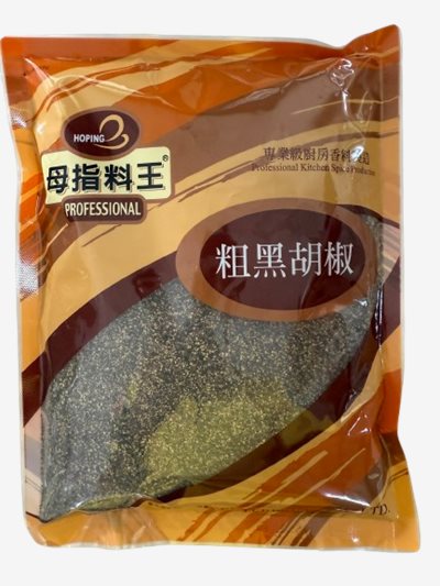 母指料王粗粒黑胡椒600g【大包裝餐飲用，適合牛排、熱炒、醃料調味】#母指料王粗粒黑胡椒 #黑胡椒粒600g#大容量黑胡椒#商用黑胡椒粒#黑胡椒調味料#牛排黑胡椒#燒烤用黑胡椒。台南、高雄、屏東皆可快速配送