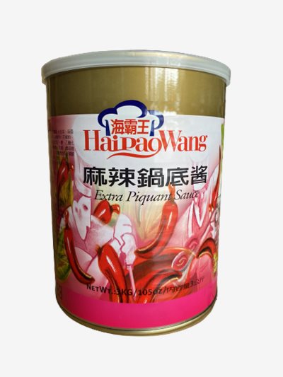 海霸王麻辣鍋底醬3公斤/罐，推薦！一包搞定麻辣鍋，餐飲專用 × 麻香濃郁 × 川味經典再現，台南高雄屏東快速配送
