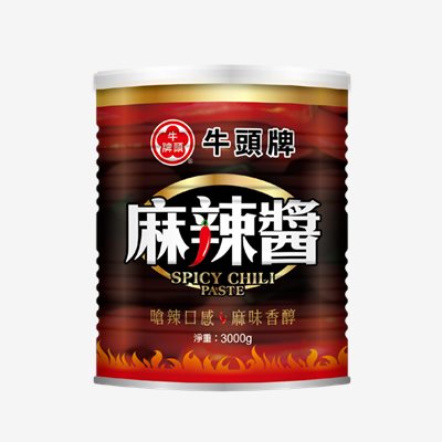 牛頭牌麻辣醬3kg，全素、不含防腐劑，辣椒＋花椒完美融合，麻辣味道層次十足，高雄台南屏東快速配送