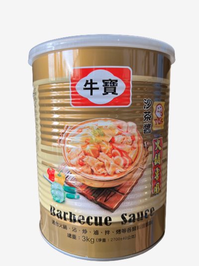 牛寶火鍋沙茶醬3公斤,淨重2.7公斤，台式經典沙茶味，台南高雄屏東快速配送