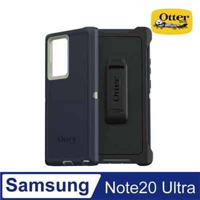 OtterBox Samsung Galaxy Note20 Ultra Defender防禦者系列保護殼-藍
