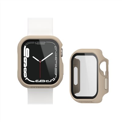 OtterBox Apple Watch S9 / S8 / S7 45mm Eclipse 高透防護玻璃錶殼-米色