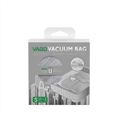 VAGO 旅行真空收納袋_(S) x2