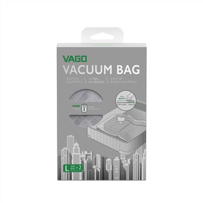 VAGO 旅行真空收納袋_(L) x2