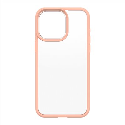 OtterBox  iPhone 15 Pro Max 6.7吋 React 輕透防摔殼 (橙透)