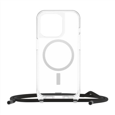 OtterBox  iPhone 15 Pro 6.1吋 ReactNecklace 簡約掛繩輕透防摔殼(透明)