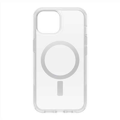 OtterBox  iPhone 15 / 14 / 13 / 16e 6.1吋 Symmetry Plus 炫彩幾何保護殼-透明(支援MagSafe)