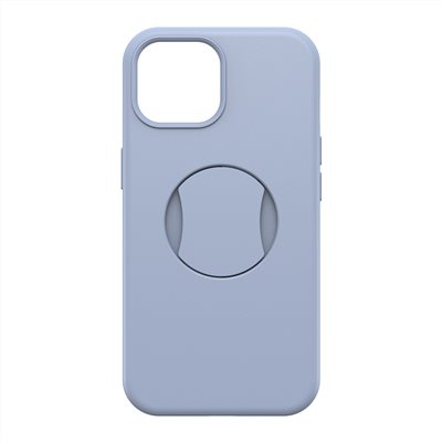OtterBox  iPhone 15 6.1吋 OtterGrip Symmetry 炫彩隱形支架保護殼-藍(支援MagSafe)