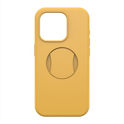 OtterBox  iPhone 15 Pro 6.1吋 OtterGrip Symmetry 炫彩隱形支架保護殼-黃(支援MagSafe)