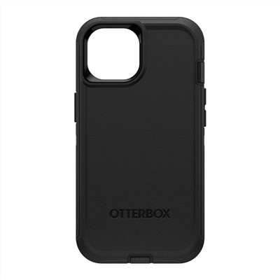 OtterBox iPhone 15 / 14 / 13 / 16e 6.1吋 Defender 防禦者系列保護殼(黑)